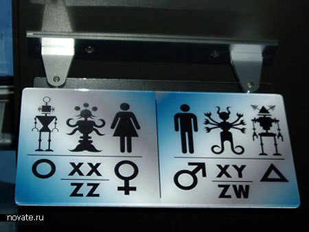 Туалет во Всемирном Музее Фантастики в Сиэтле, США.
