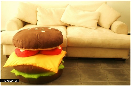    Hamburger Scatter Cushions