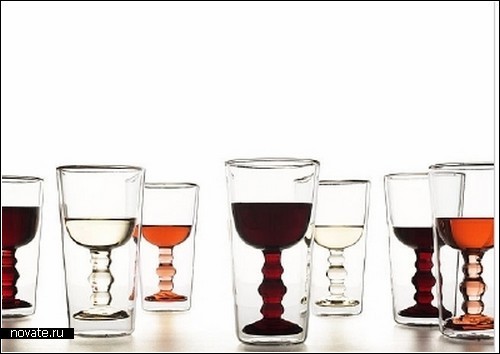 Посуда с иллюзией: бокал для пива или кружка для вина?