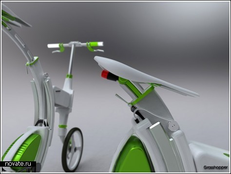 Два в одном: велосипед и тренажер  Grasshopper5