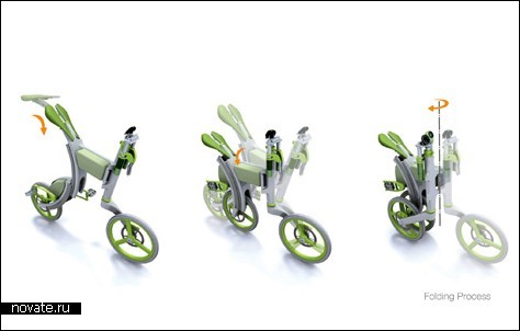 Два в одном: велосипед и тренажер  Grasshopper8