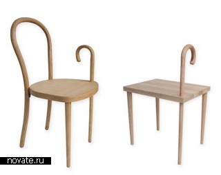 3d модели - Кованые стол и стулья