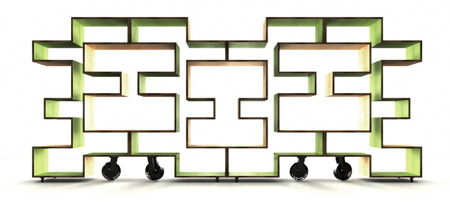 Модульная система стеллажей от Райана Франка