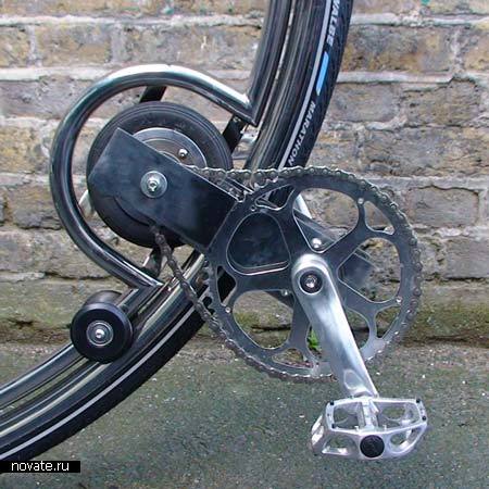Одноколесный велосипед Бена Уилсона Monowheel2