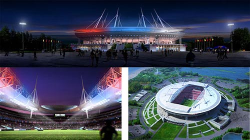 Новый стадион Зенита - Россия