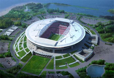 Новый стадион Зенита - Россия