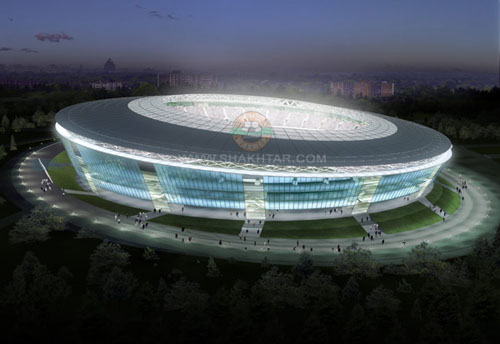 Новый стадион Шахтера - Украина