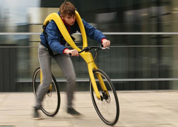 Странный концепт велосипеда-самоката Fliz Bike