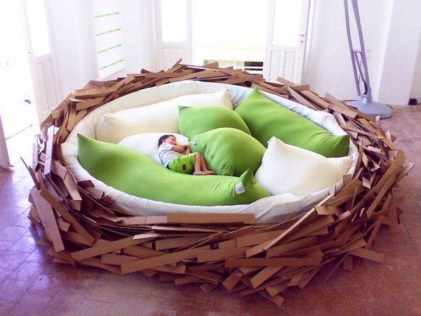 Giant Birdsnest, диван-гнездо для творческих людей