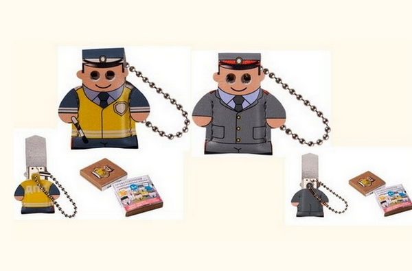 Полицейский и инспектор ГИБДД. USB-флешки из серии Professional Полицейский и инспектор ГИБДД. USB-флешки из серии Professional