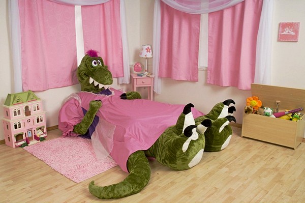 Кровати в виде животных для детской комнаты, дизайн Incredibeds Bedjammies