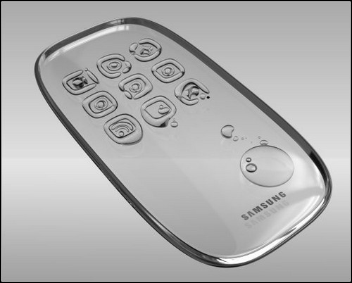 Концептуальный Samsung AQUA с дисплеем на водной основе