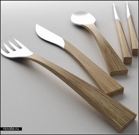 Обзор дизайнерских вилок, ложек и ножей
