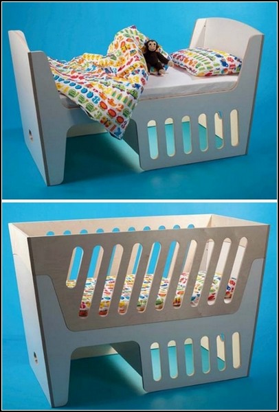 И кресло-качалка, и колыбелька, и кроватка для ребенка. Rocky от Jall & Tofta