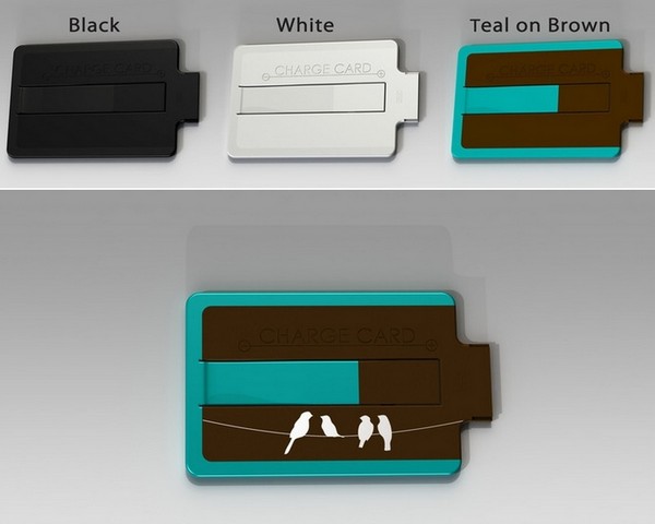 Chargecard: инновационное миниатюрное зарядное устройство для смартфона Chargecard: инновационное миниатюрное зарядное устройство для смартфона