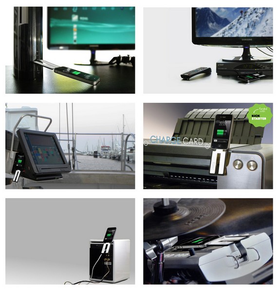 Chargecard: инновационное миниатюрное зарядное устройство для смартфона Chargecard: инновационное миниатюрное зарядное устройство для смартфона