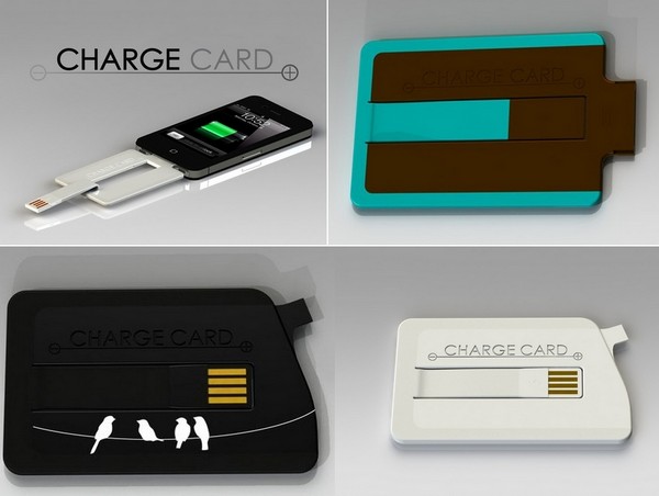 Chargecard: инновационное миниатюрное зарядное устройство для смартфона Chargecard: инновационное миниатюрное зарядное устройство для смартфона