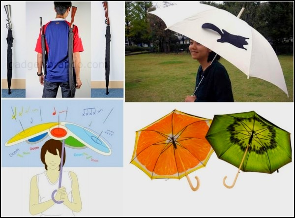 Обзор необычных зонтов