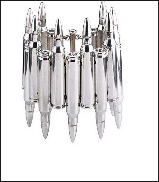 Браслет в виде пули Браслет в виде пули