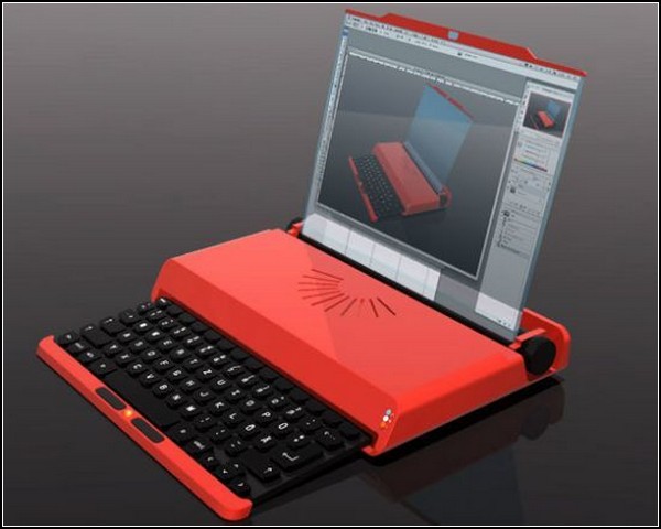 Пишущая машинка - ноутбук