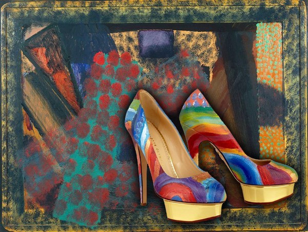 Ван Гог, Пикассо и туфли от Charlotte Olympia