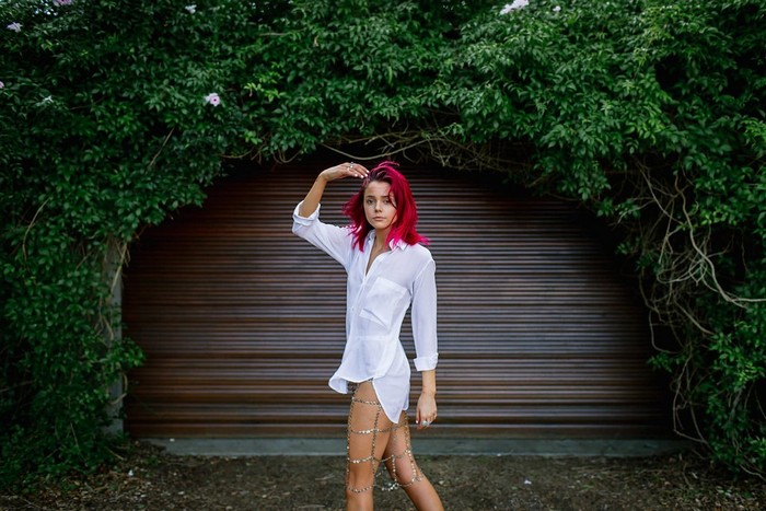 Юбка из металлических цепей Christie Nicole