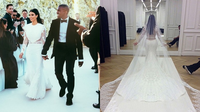 Kim e Kanye, um dos casamentos mais luxuosos da América