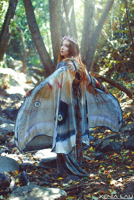 Фантастические шали «крылья бабочки» от CostureroReal