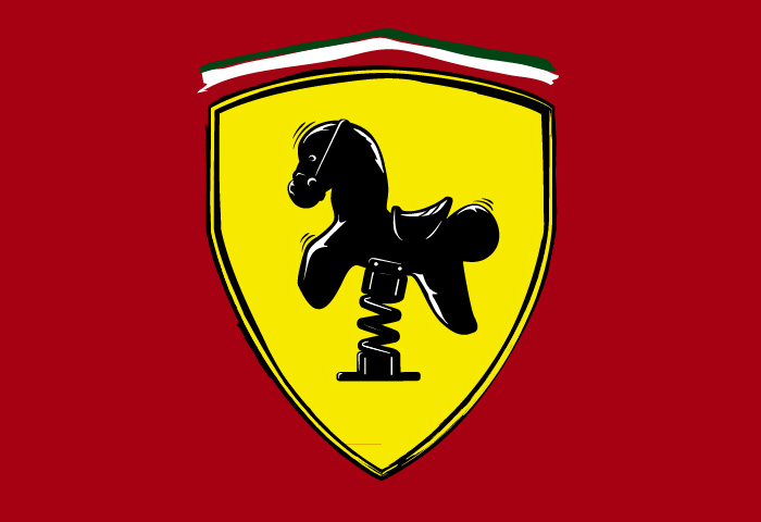 Ferrari в молодости Ferrari в молодости