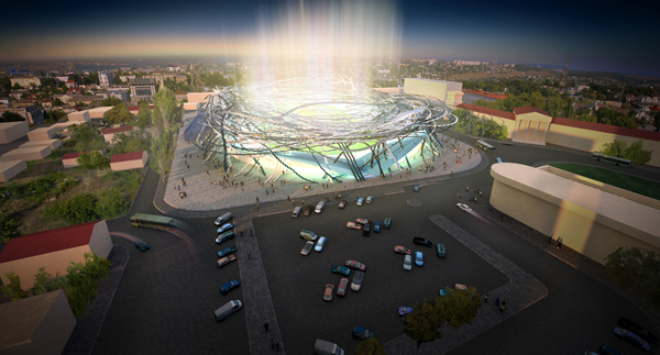 Проект футбольного стадиона ФК Севастополь