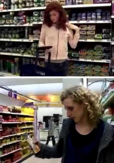 Флешмоб в стиле стоп-кадр в супермаркете Манчестера Флешмоб в стиле стоп-кадр в супермаркете Манчестера