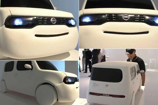 Концепт Happy Vehicle - дружелюбный городской автомобиль от Nissan и Hara Designs