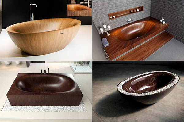 Деревянные ванны от компании Alegna