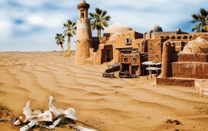 Строительство в пустыне Строительство в пустыне