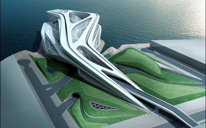 Театральный центр в Абу-даби Театральный центр в Абу-даби