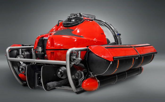 Пятиместная исследовательская субмарина