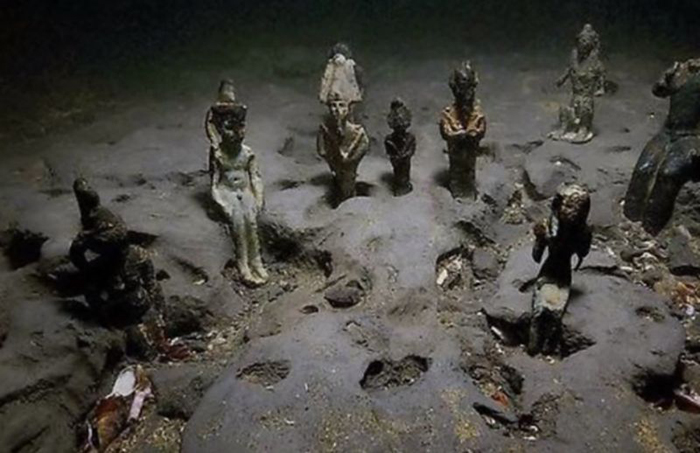 Статуи Гераклиона и Каноба, Абукирский залив, Египет