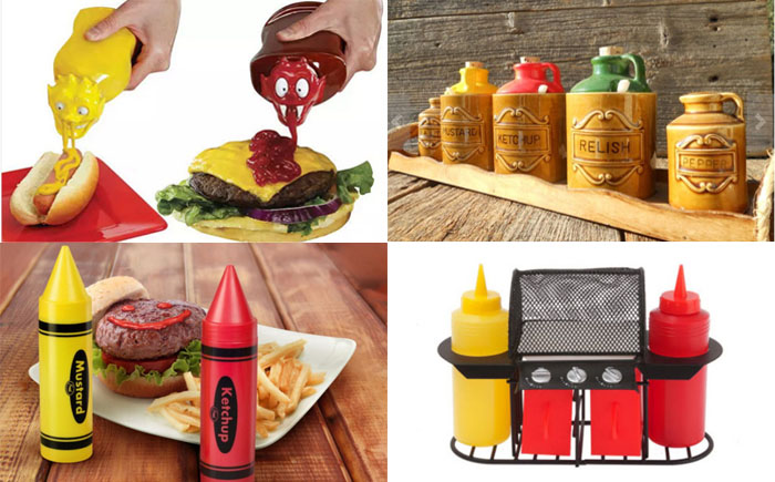 10 самых необычных наборов для кетчупа и горчицы