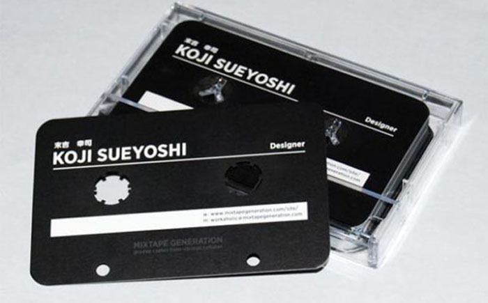 Визитка-кассета Визитка-кассета