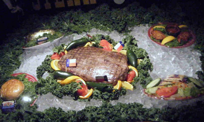 Кафе The Big Texan Steak Ranch, Амарилло: техасский стейк Кафе The Big Texan Steak Ranch, Амарилло: техасский стейк