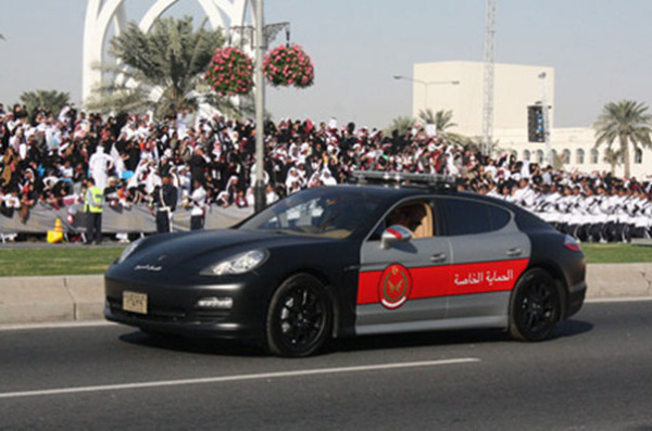 Porsche Panamera в Катаре
