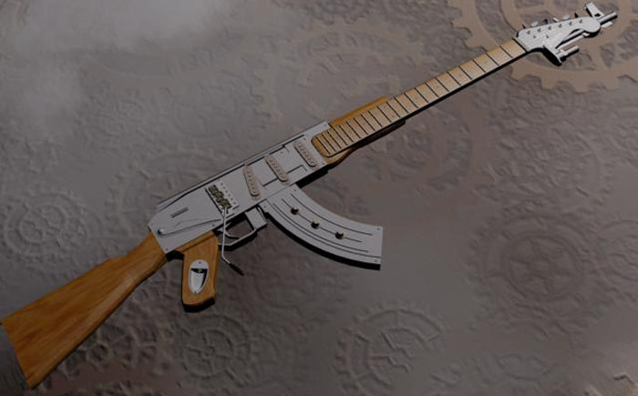 Гитара АК 47 Гитара АК 47