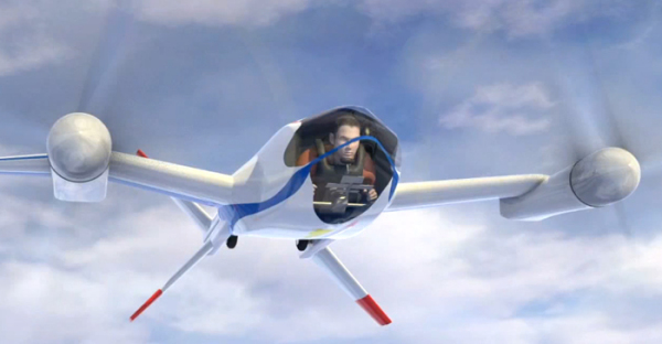 Экологичный и бесшумный летательный аппарат будущего
