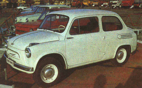 Одна из главных достопримечательностей советского автопрома - ЗАЗ-965