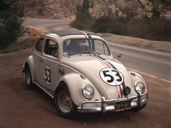 Легендарный «киноактер» VW Beetle Herbie с 53-м бортовым номером