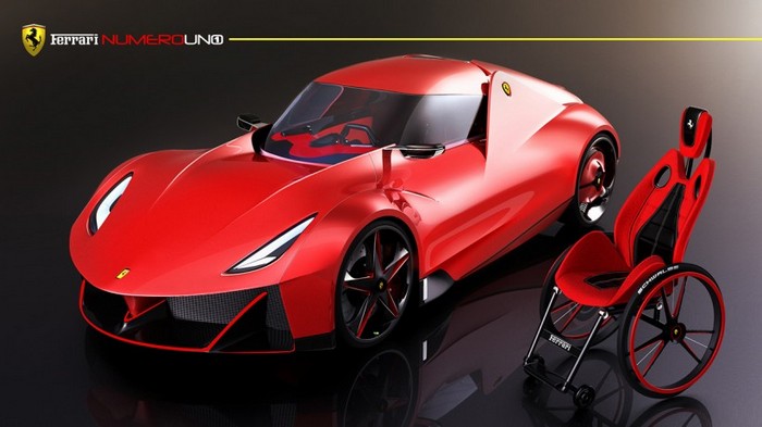 Ferrari Numero UNO – спорткар для инвалидов