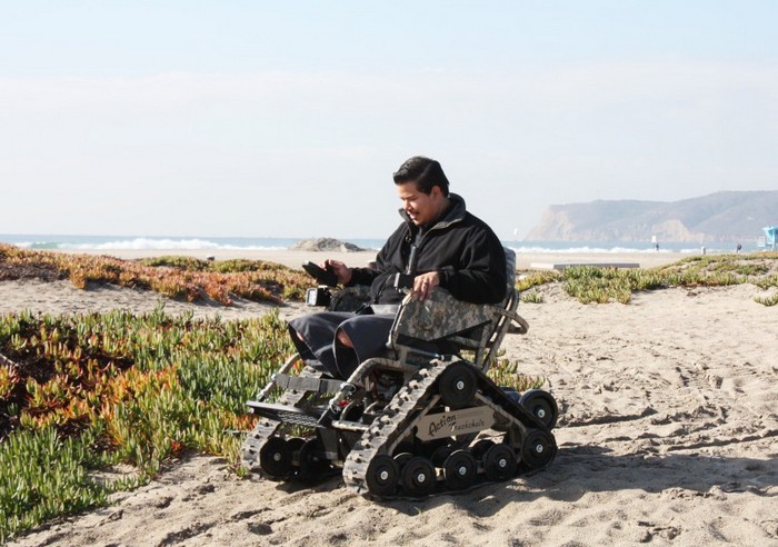 Action Trackchair – инвалидное кресло для жителей деревни