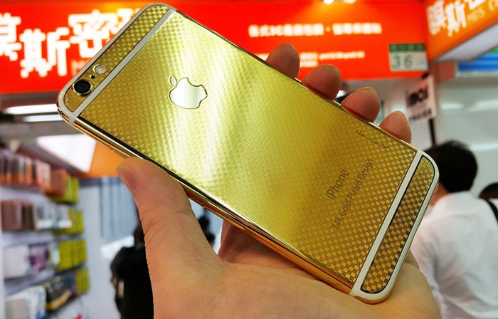 Золотой iPhone 6 от китайской компании NavJack Золотой iPhone 6 от китайской компании NavJack