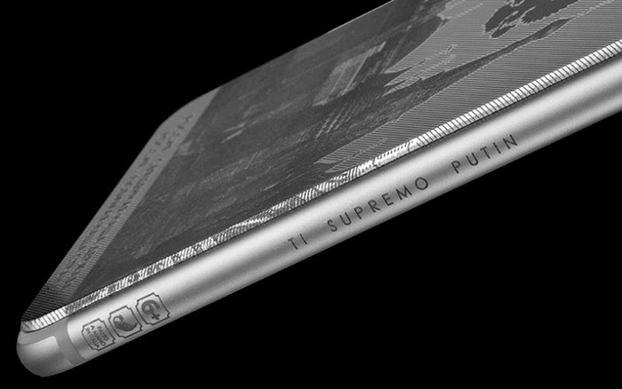 Ti Supremo Putin – титановый iPhone 6 с изображением Путина Ti Supremo Putin – титановый iPhone 6 с изображением Путина