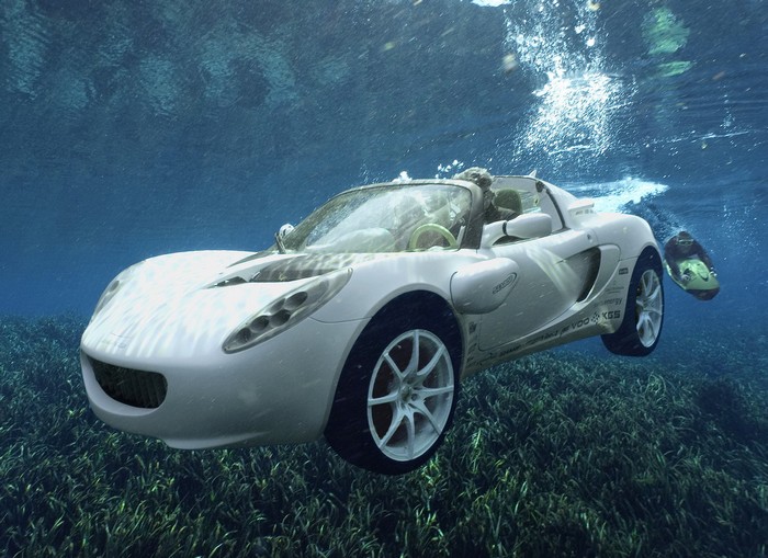 Подводный автомобиль Rinspeed Squba